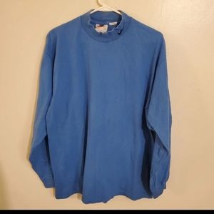 Nike blue mens 90s vintage sweatshirt L y2k